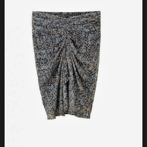 Isabel marant for H&M silk skirt