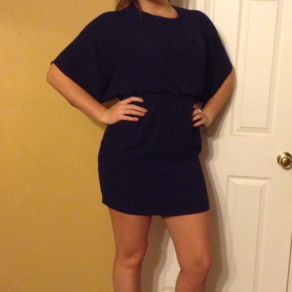 Hello Miss Navy Dress