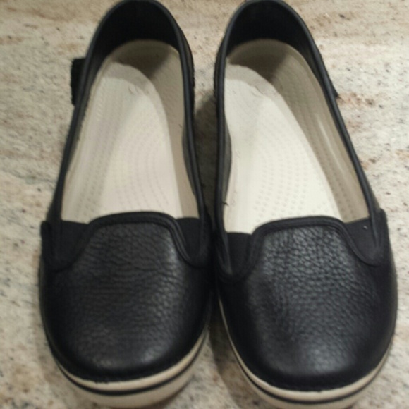 Black Loafer Crocs