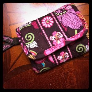 Exc Vera Bradley Tri-Fold Wallet