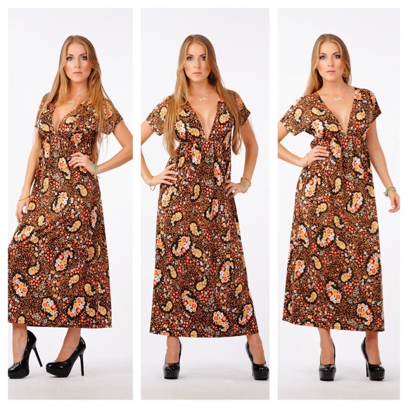 W dress in print