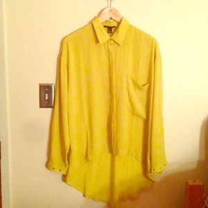 Forever 21 Medium High-Low Blouse
