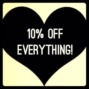 WEEKEND SALE!! Valid until 11/17/13!!!