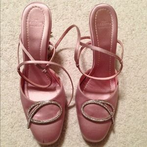 Authentic Valentino satin shoes