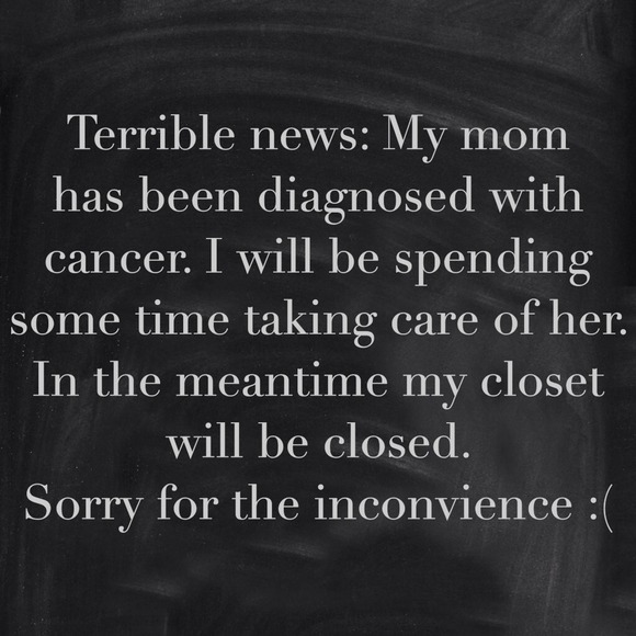 ❗CLOSET CLOSED UNTIL FURTHER NOTICE❗ - Picture 1 of 1
