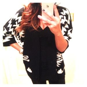 2 Aztec cardigan bundled.