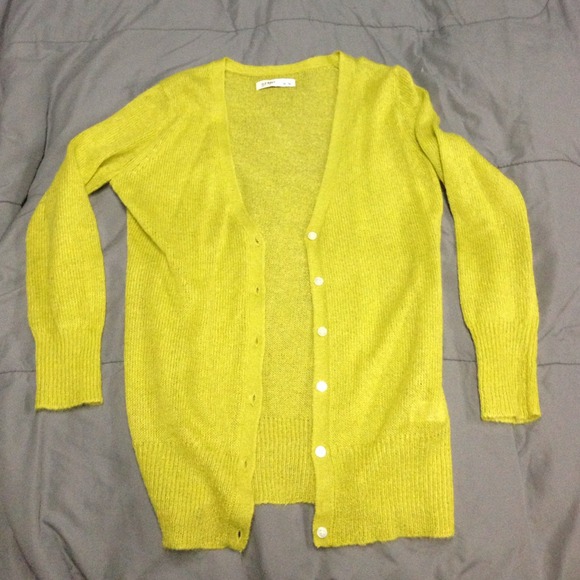 Chartreuse sweater
