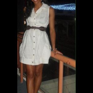 Light weight cotton and linen dress