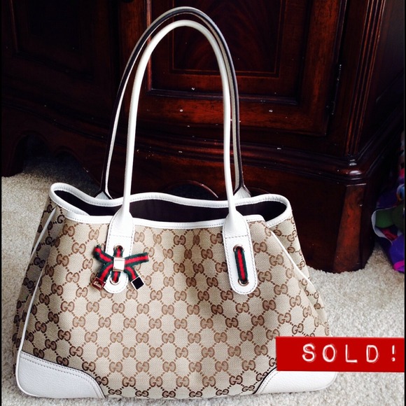 Gucci Handbags - Authentic Gucci White Monogram Bag