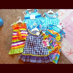 5 brand new dresses 18 months