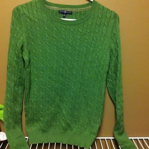 Green Gap sweater