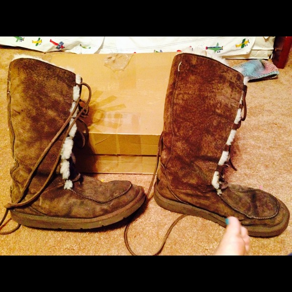 SOLD in EBay 🚫🚫Uggs boots laceup size 🚫🚫