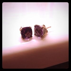 Tiffany's Amethyst Stud Earrings!!!!