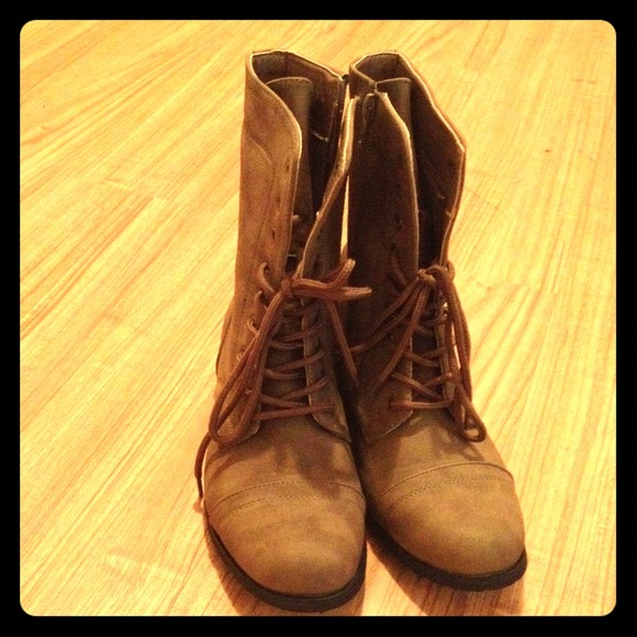 Taupe Boots