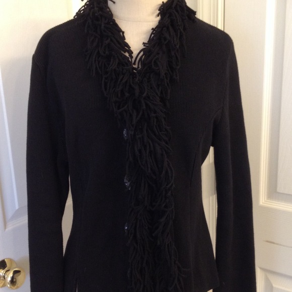 ❌SOLD❌Amazing Black Sweater Jacket