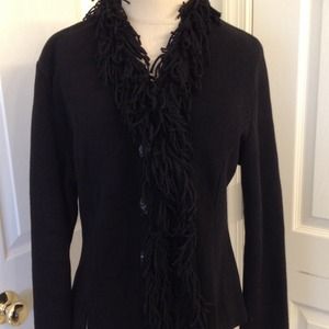 ❌SOLD❌Amazing Black Sweater Jacket