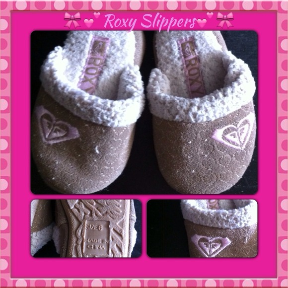 🎀💕Roxy Toddler Slippers💕🎀