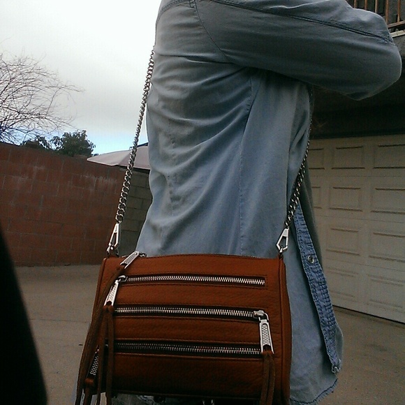 SOLD ON EBAY Rebecca Minkoff 5 zip bag - Picture 3 of 3