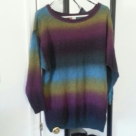 Ombre' sweater.