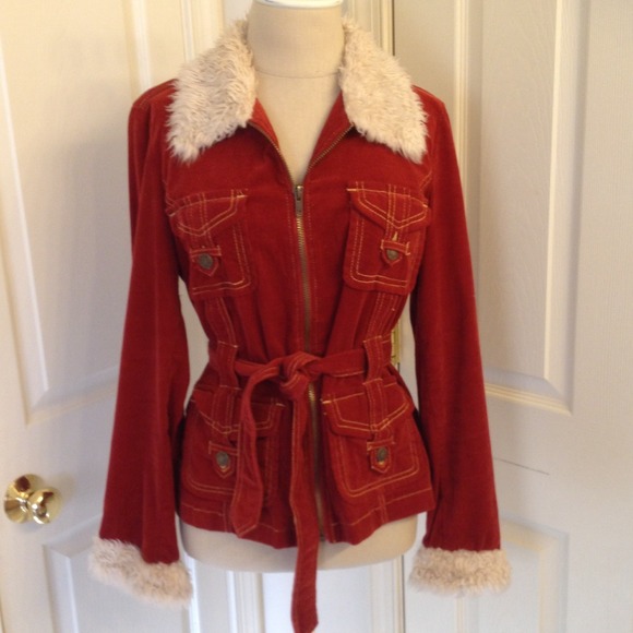 🚫sold in bundle🚫Luii Burnt Orange Jacket