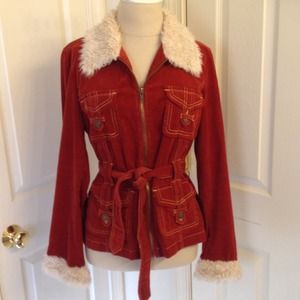 🚫sold in bundle🚫Luii Burnt Orange Jacket