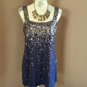 **BUNDLED** Gorgeous Sequin Party Tank Tunic
