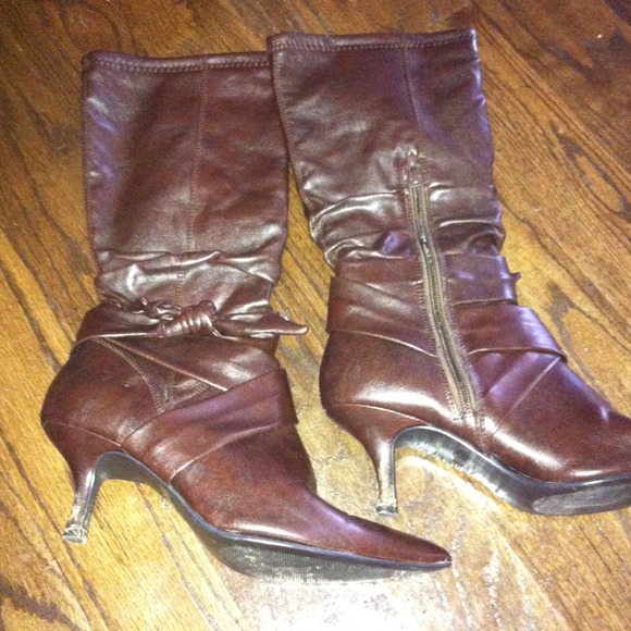 Brown boots