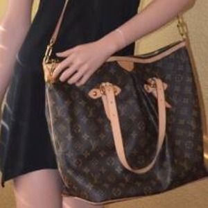 Authentic LOUIS VUITTON PALERMO GM