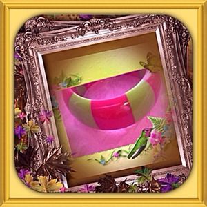 PINK AND LIME GREEN BANGLE