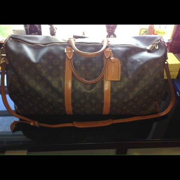 Authentic LOUIS VUITTON KEEPALL BANDOULIERE 60