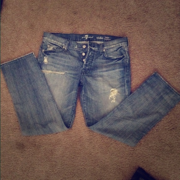 7 for all man kind capris