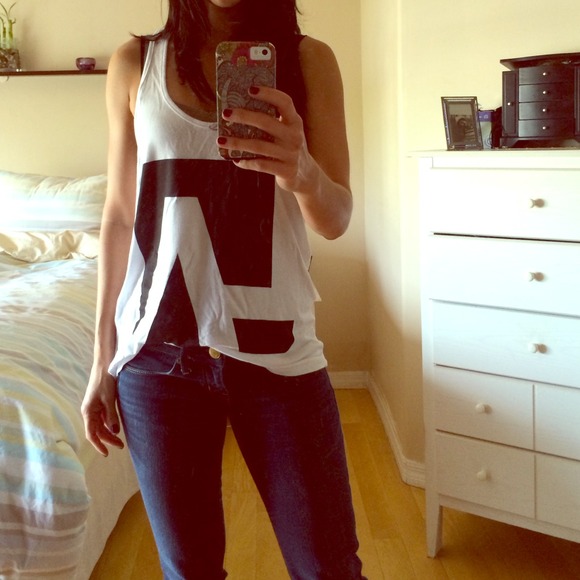 Graphic Racerback Tank