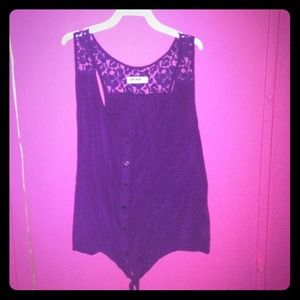 Purple tank top from garage