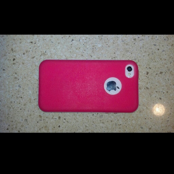 Iphone 4/4s pink case