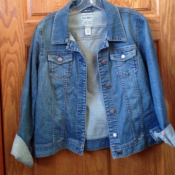 Denim jacket.