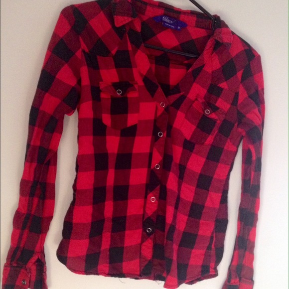 Plaid top - Picture 3 of 3