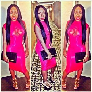 Fierce Razor Cut Dress!