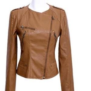 Faux Leather Jacket
