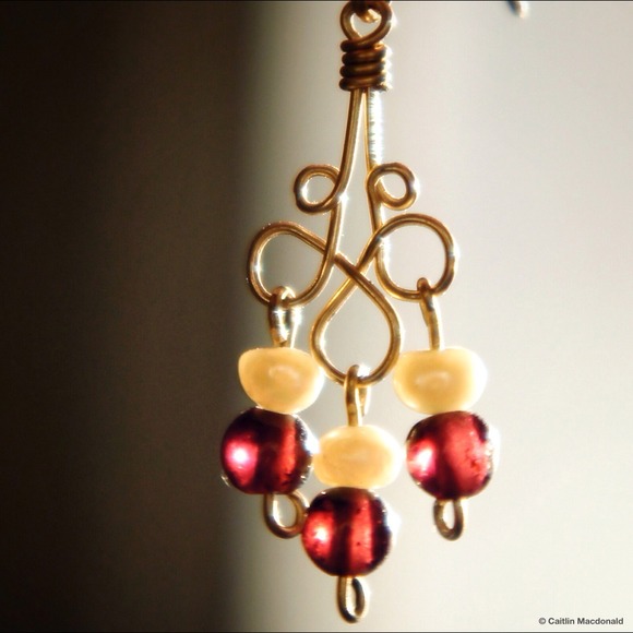 Wire-woven Earrings