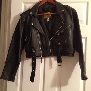 Leather jacket