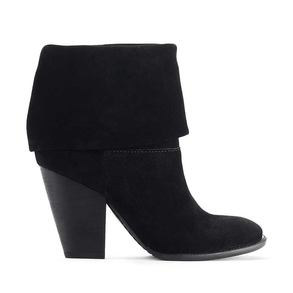 Vince Camuto "BRASS" Black booties