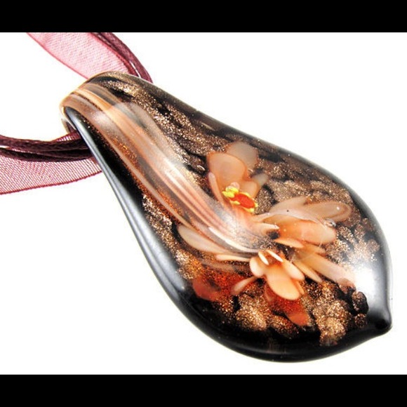 Large glass pendant!