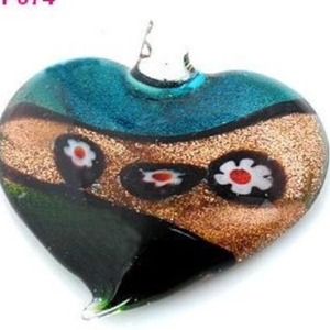 Large blown glass pendant!! 2/$13