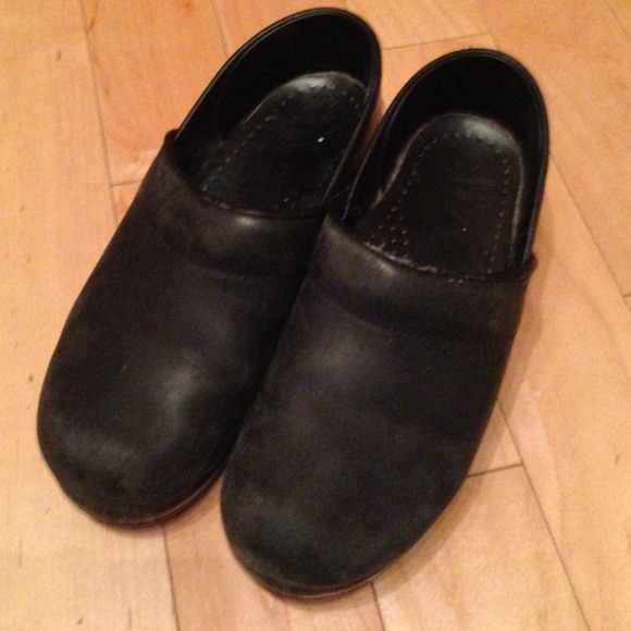 Reduced! Authentic Dansko Black Clogs