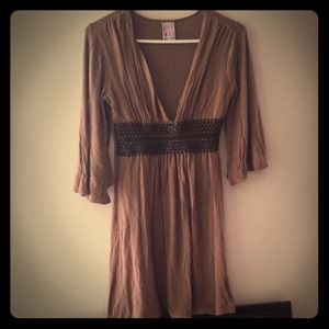 BROWN LUCY LOVE DRESS