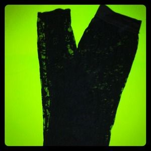 Lace leggings