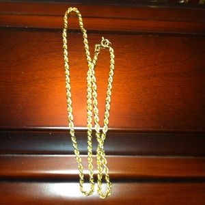 10K Gold Rope Chain