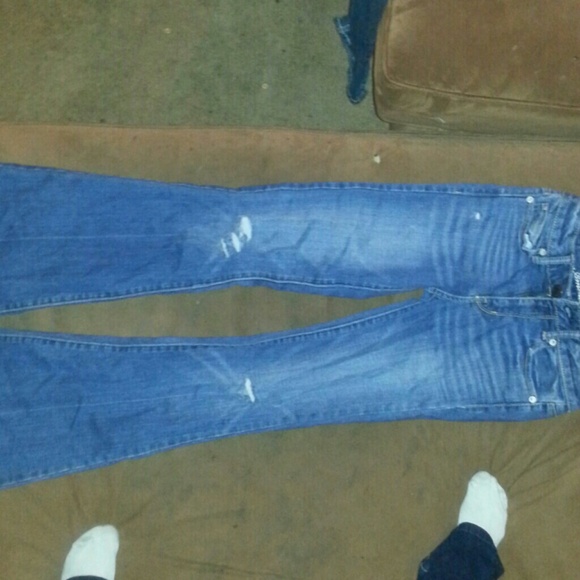 NWOT American Eagle wide-leg jeans