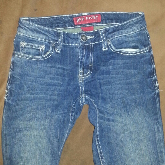 Red Rivet jeans