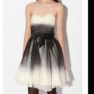 Betsey Johnson chiffon Ombré dress worn by Glee